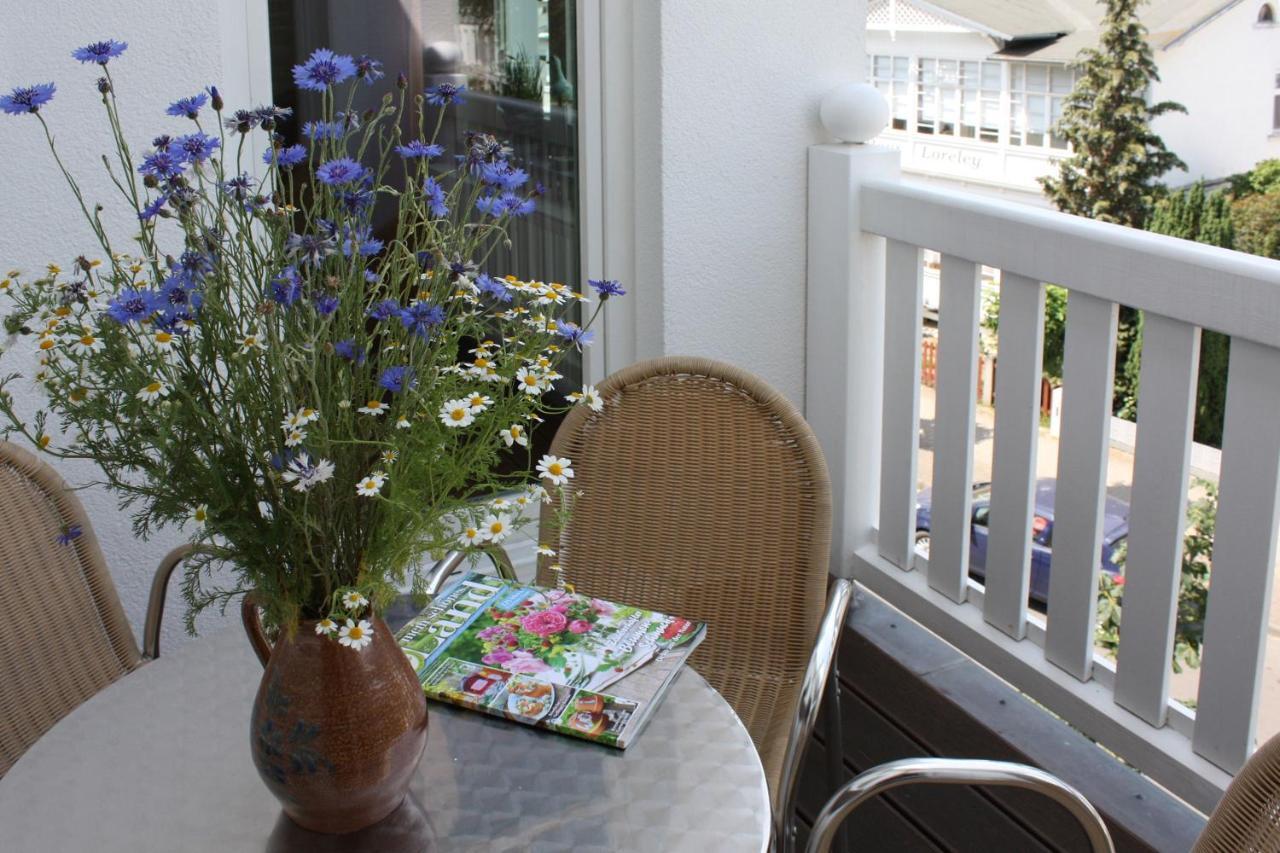 Villa Laetitia Fewo 16 - Strandnah, Balkon Binz Zewnętrze zdjęcie